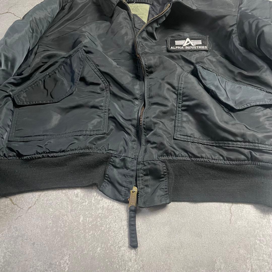 ALPHA 90s USA製 CWU45 フライトジャケット XXL