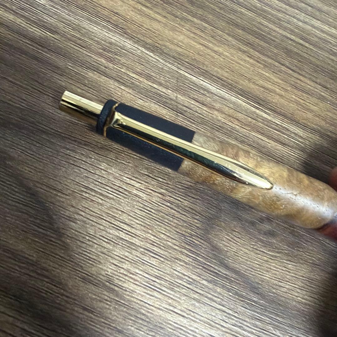 ボナンペン シャープペンシル 花梨紅白