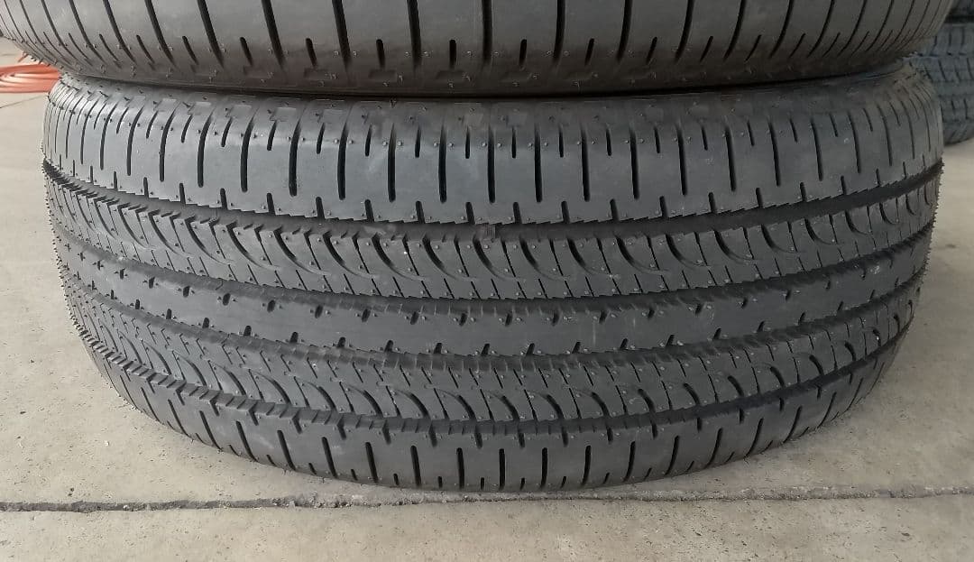 新車外し 2025年製 ヨコハマ 225/55R18 10分山 ※2本 デリカ