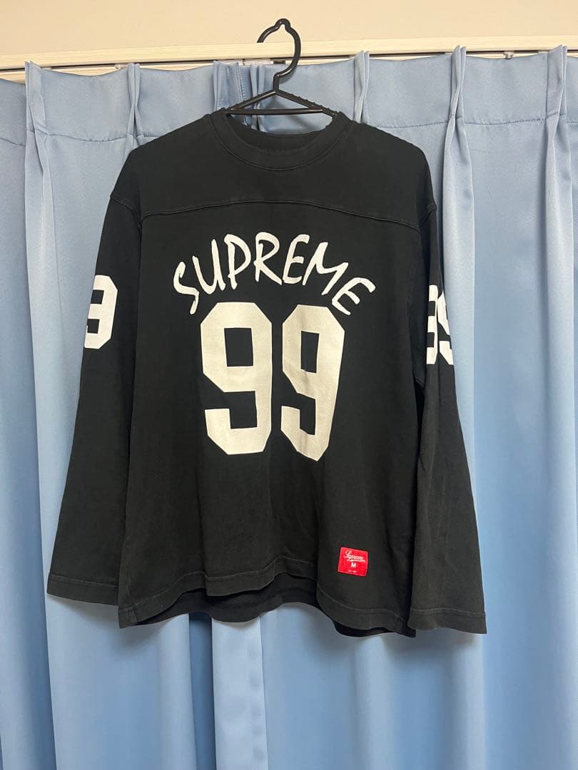 supreme 99 L/S Football Top M ロンt