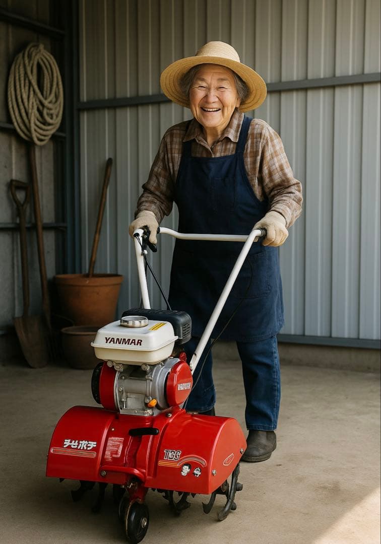 美品整備済み・すぐ使える｜ヤンマー 耕うん機 チビポチ TB3 小型家庭用