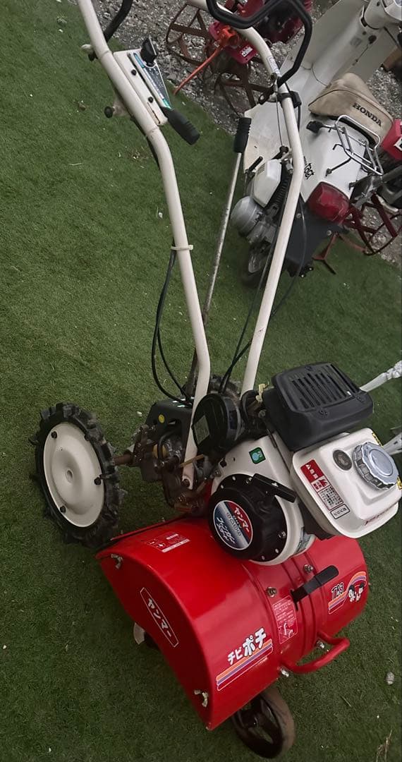 美品整備済み・すぐ使える｜ヤンマー 耕うん機 チビポチ TB3 小型家庭用