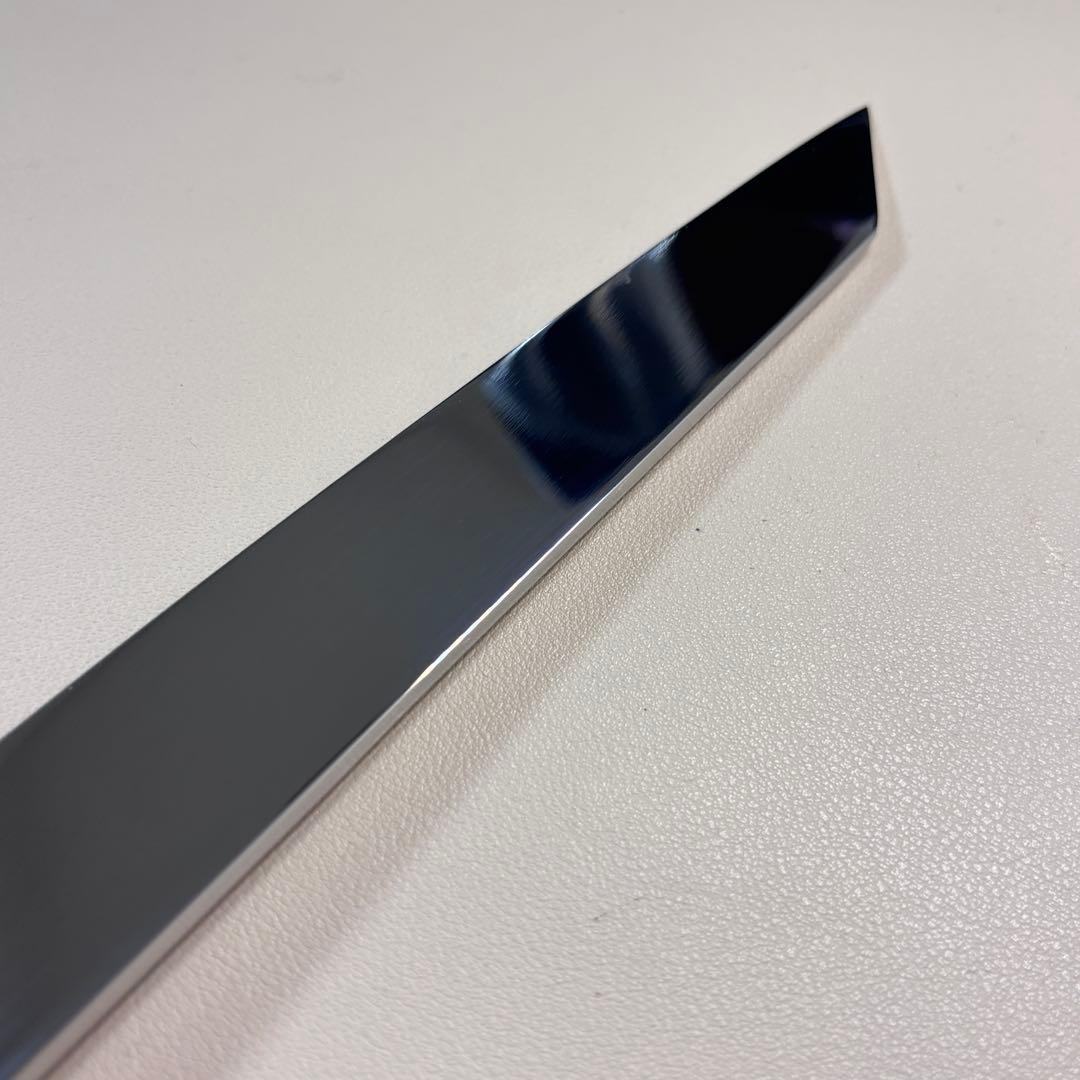 270mm 切付柳刃包丁 鏡面 黒檀紫檀八角柄 刺身包丁 全鋼ྈ