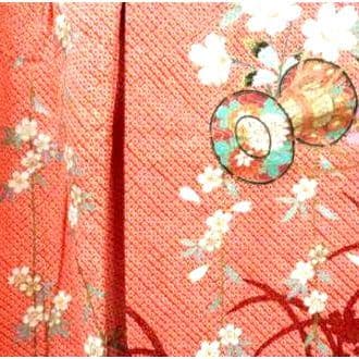 正絹☆本総絞り＋金駒刺繡☆時代の変化に関わらず末代までも宝物☆7歳七五三向け祝着