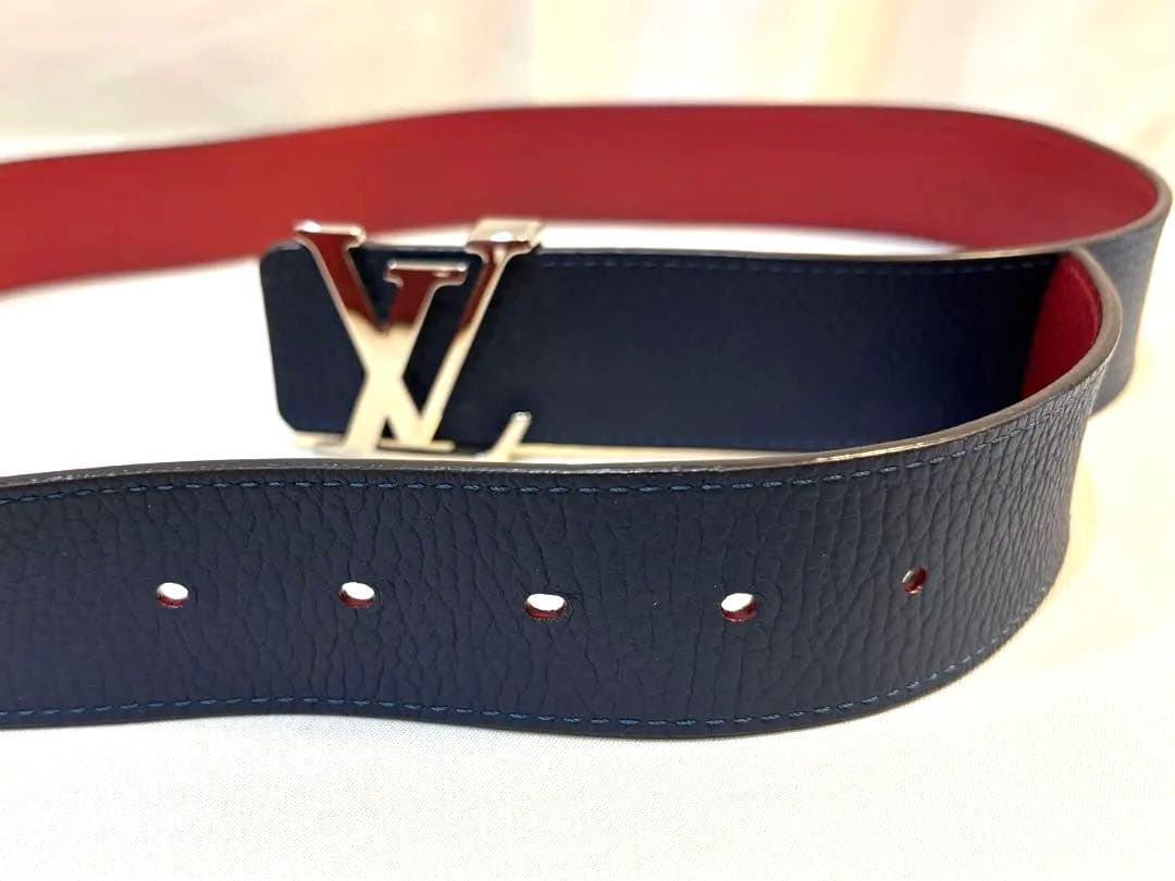 LOUIS VUITTON　モノグラム・サンチュール LVイニシャル