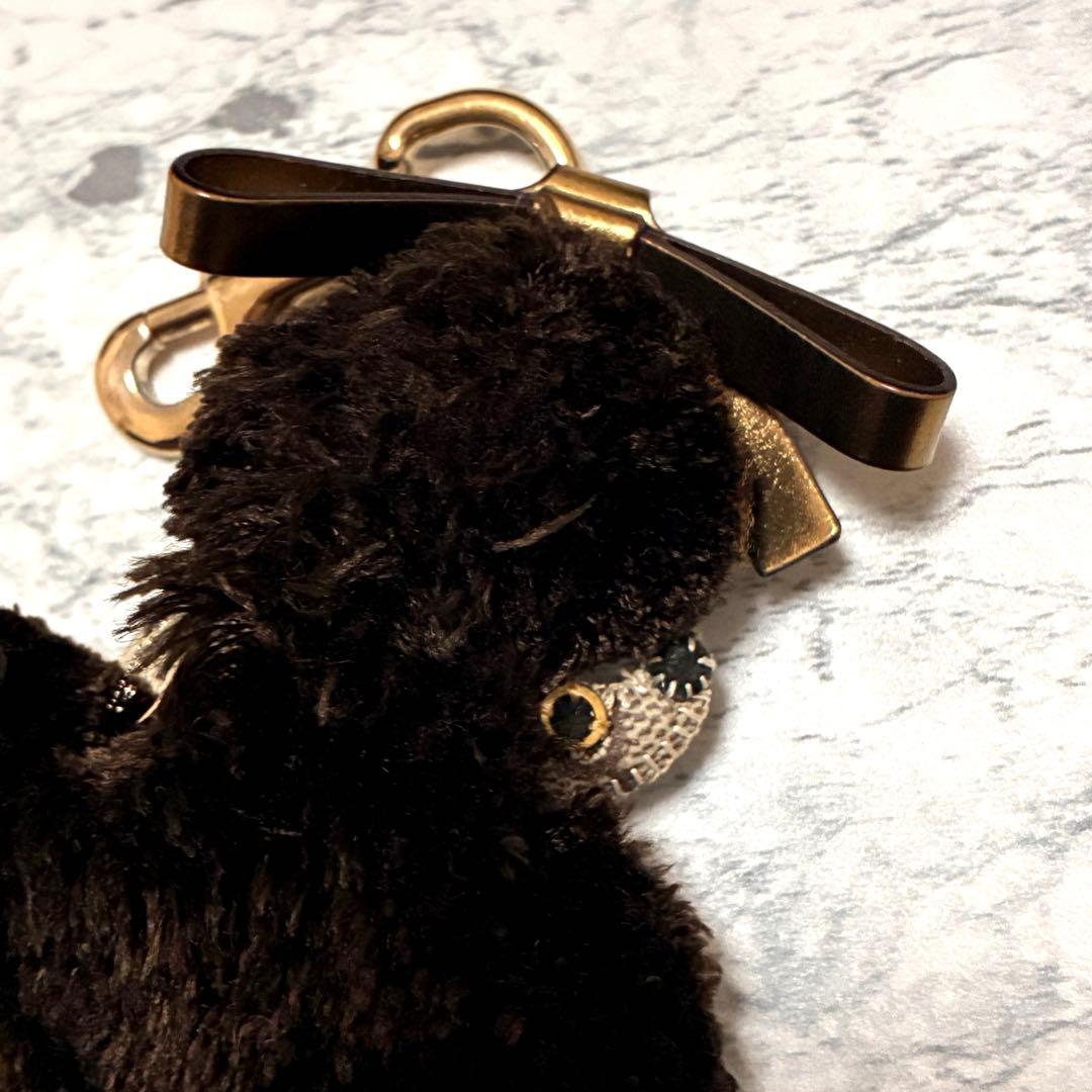 【極美品】GUCCI キーホルダー プードル グッチョリ GG柄 キャンパス