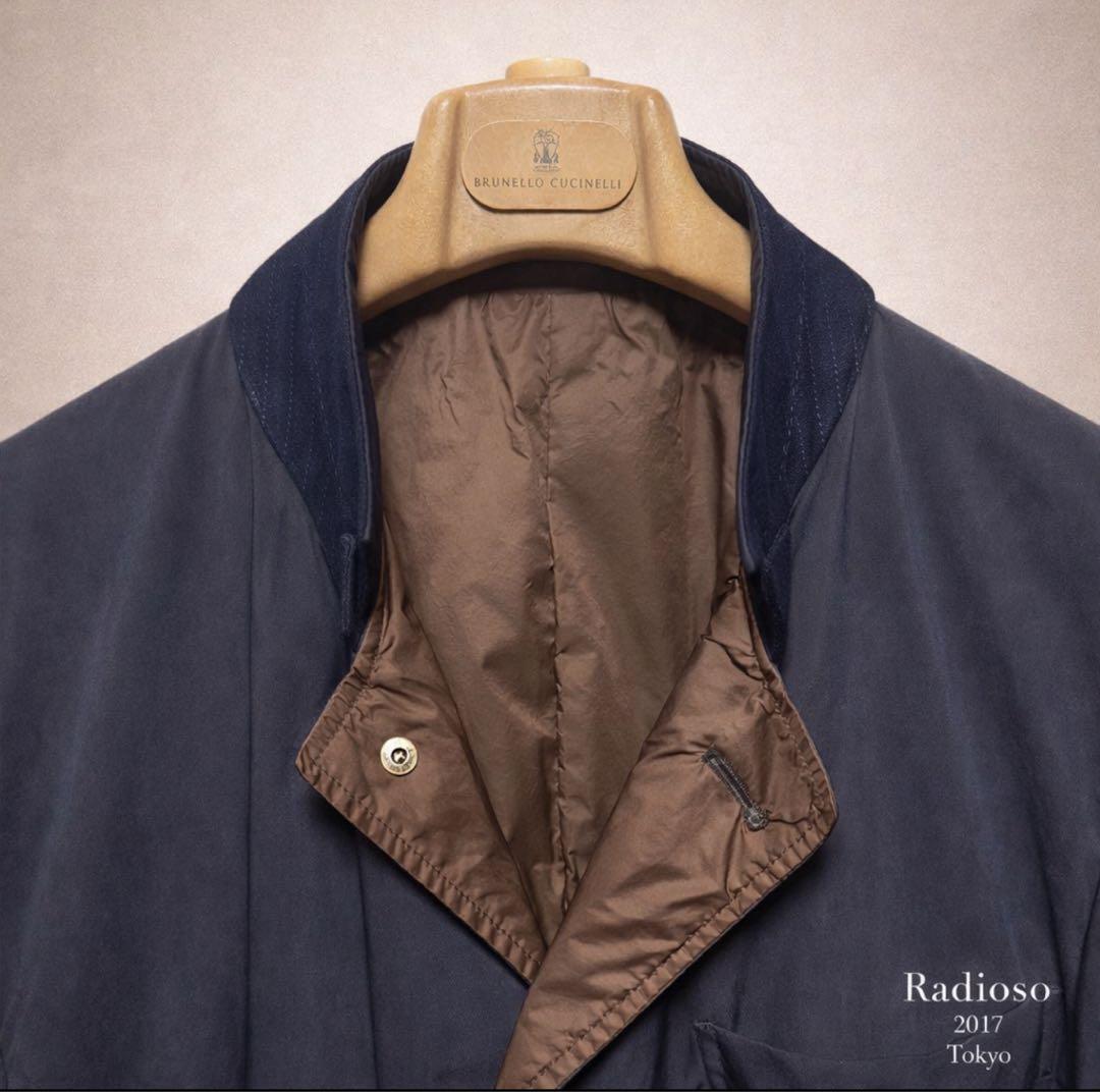 ブルネロクチネリ ステンカラーコート Brunello Cucinelli