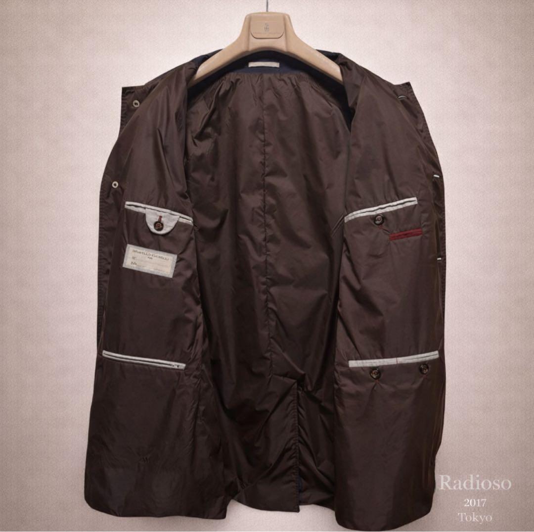 ブルネロクチネリ ステンカラーコート Brunello Cucinelli