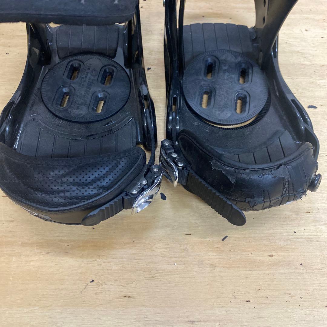 BurtonCUSTOM ブラック スノーボード ビンディング