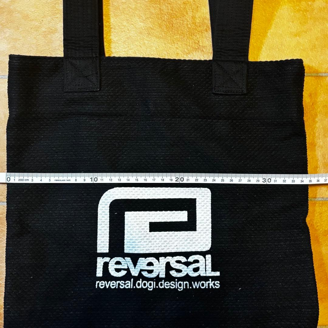 reversal リバーサル 道着生地トートバッグ