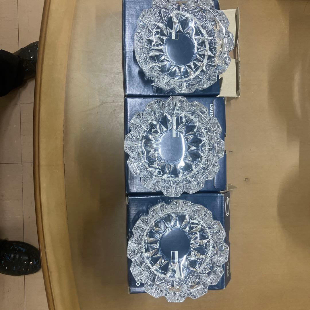 KOKUYO ASH-TRAY 花形灰皿3個セット