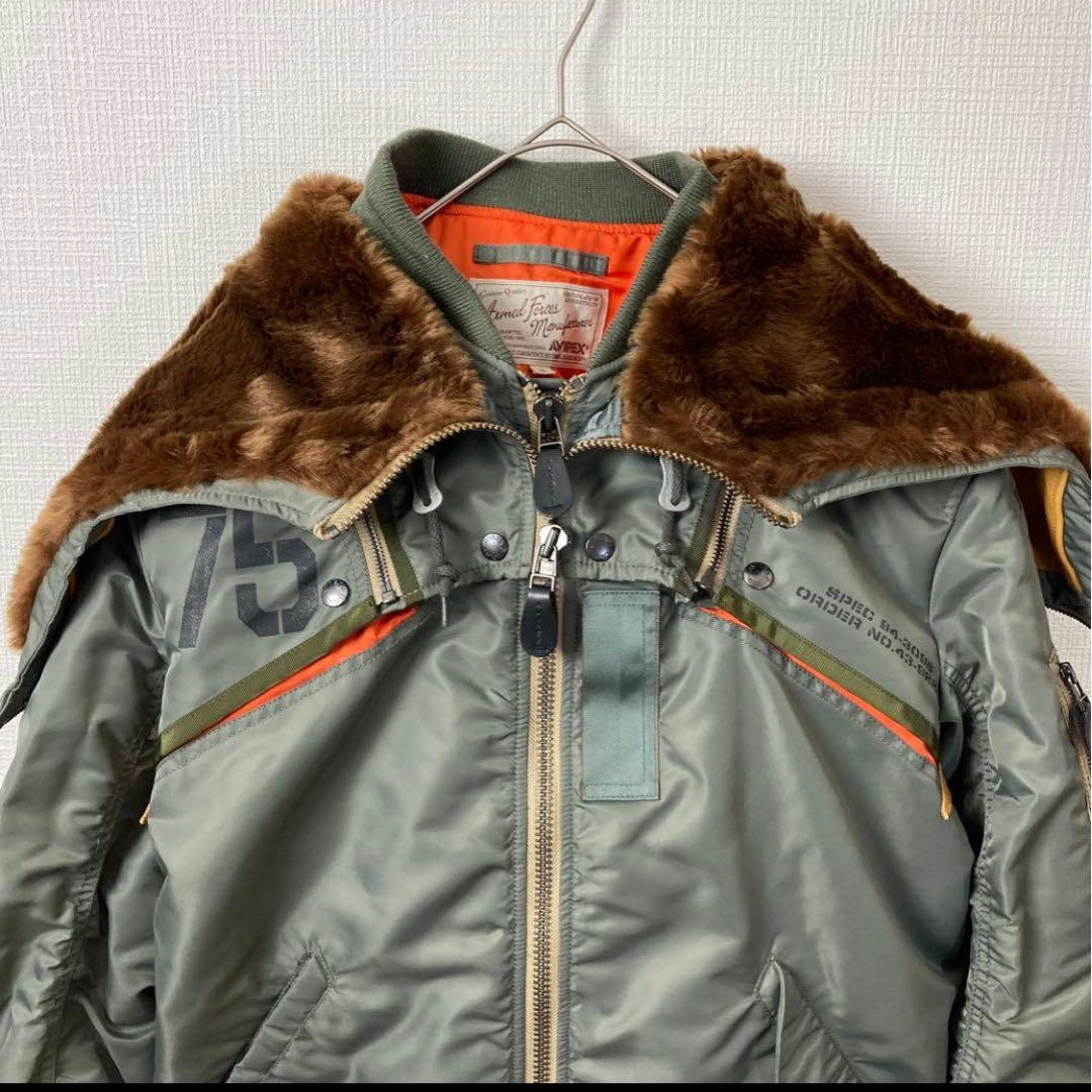 や*す様 AVIREX　MA-1　REMODEL　MARK2　フライトジャケット