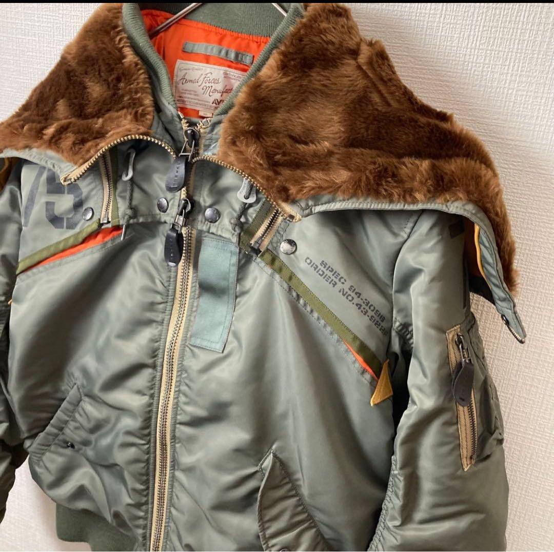 や*す様 AVIREX　MA-1　REMODEL　MARK2　フライトジャケット