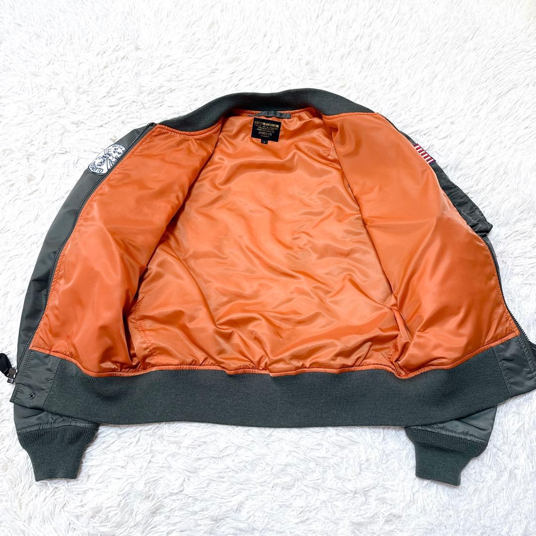 avirex L-2B Spearhead 5th 限定品　ワッペン　刺繍