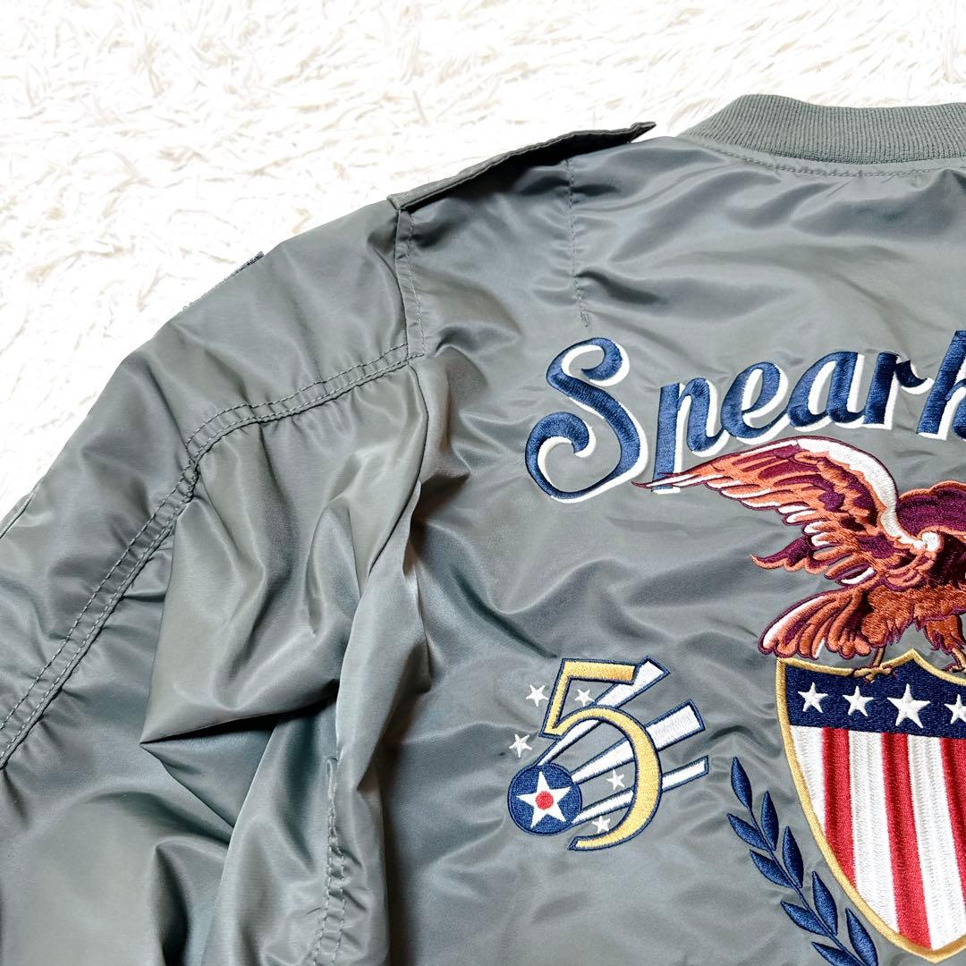 avirex L-2B Spearhead 5th 限定品　ワッペン　刺繍