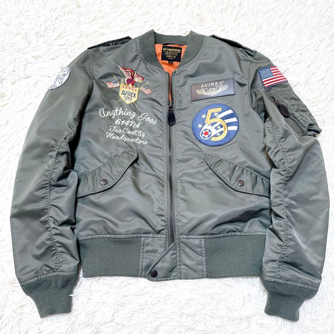 avirex L-2B Spearhead 5th 限定品　ワッペン　刺繍