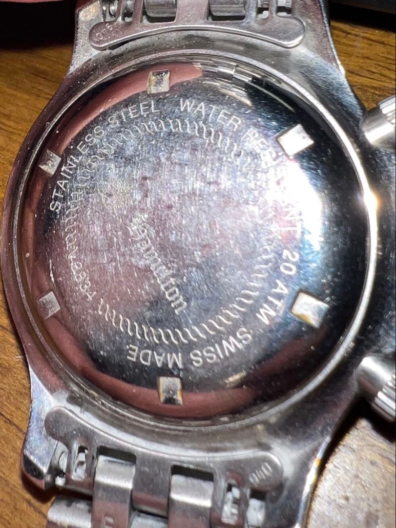 ハミルトン 自動巻き クロノグラフ 中古傷 使用感あり 動作OK 本体のみ