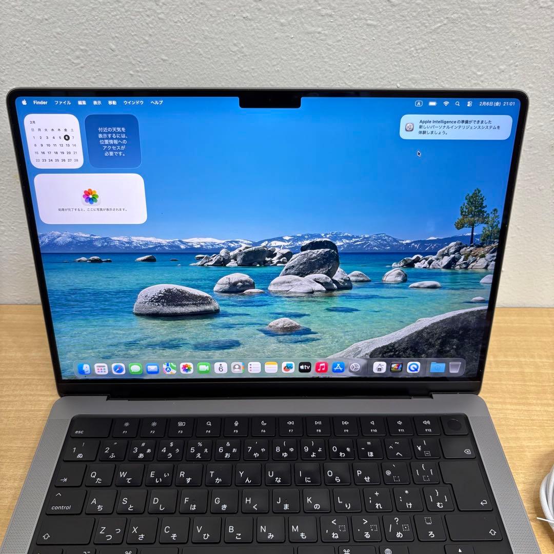 Apple MacBookPro 2021 14インチ M1Pro 32/1TB