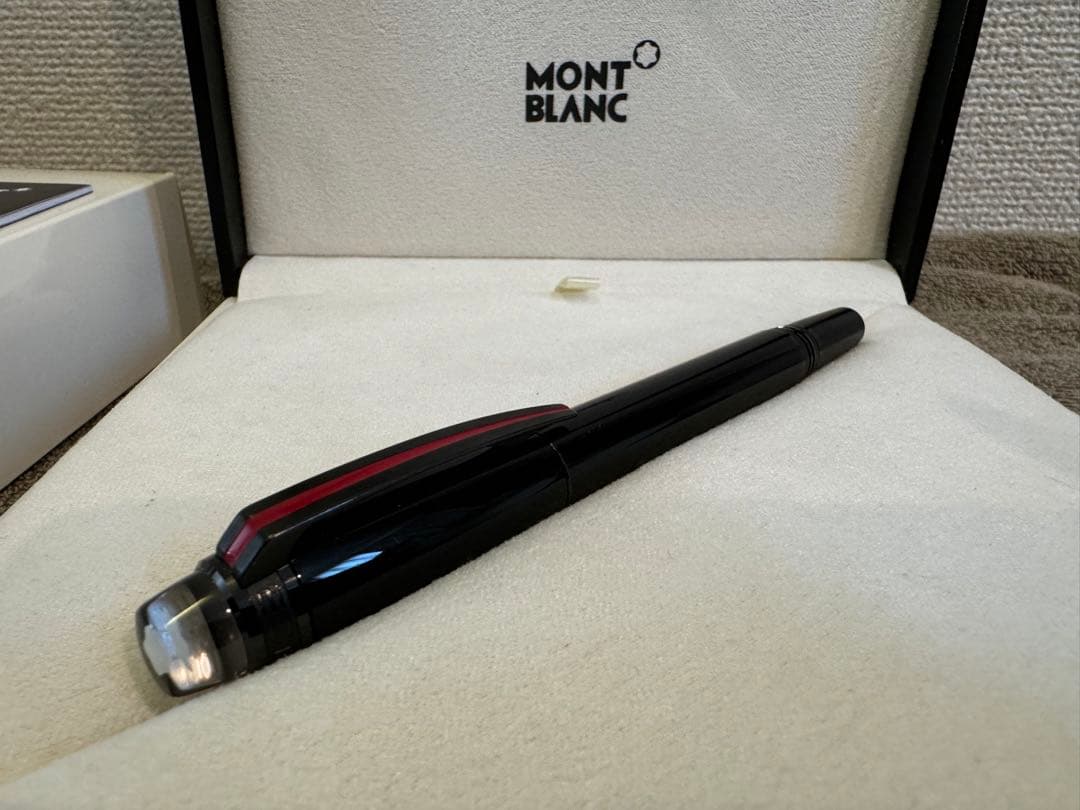 MONTBLANCモンブランStarWalkerボールペン黒/赤 超美品