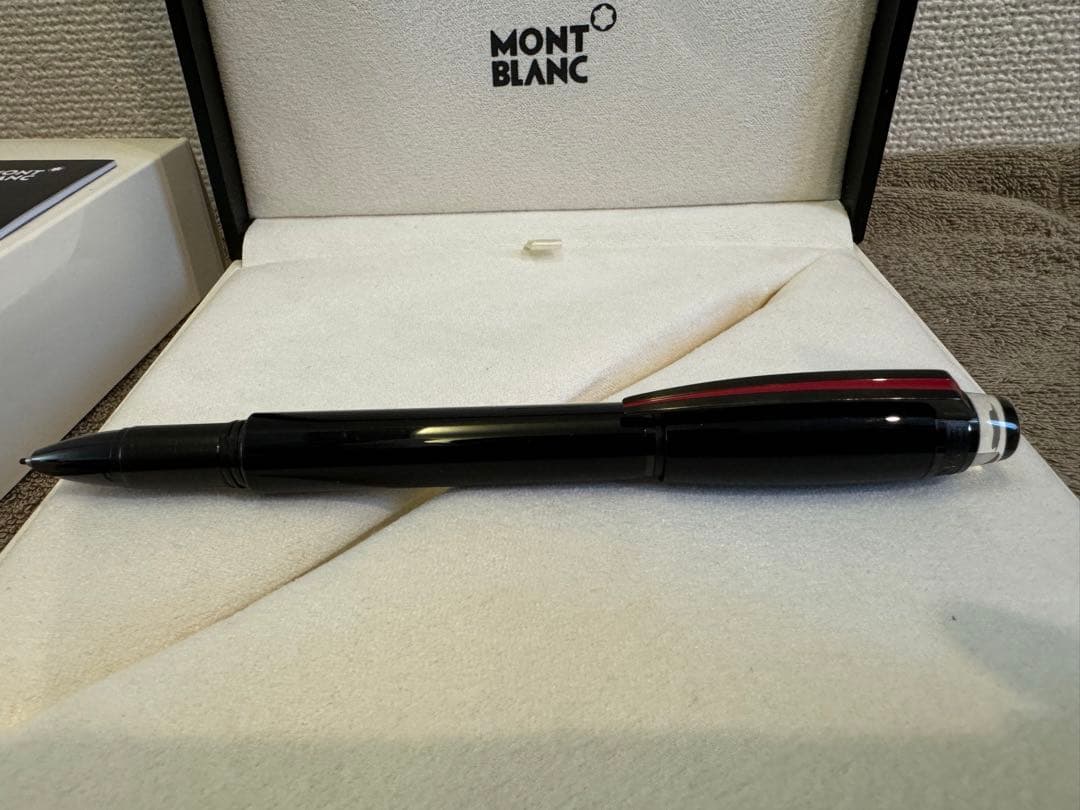 MONTBLANCモンブランStarWalkerボールペン黒/赤 超美品