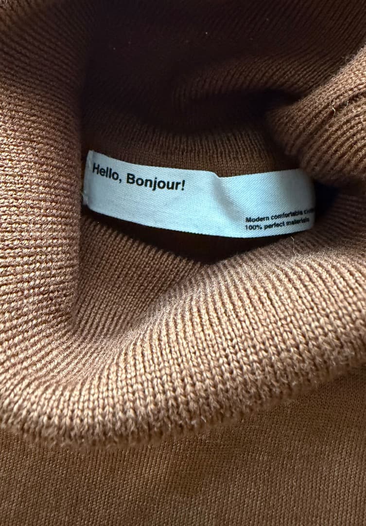 L’Appartement アパルトモン Turtleneck Knit