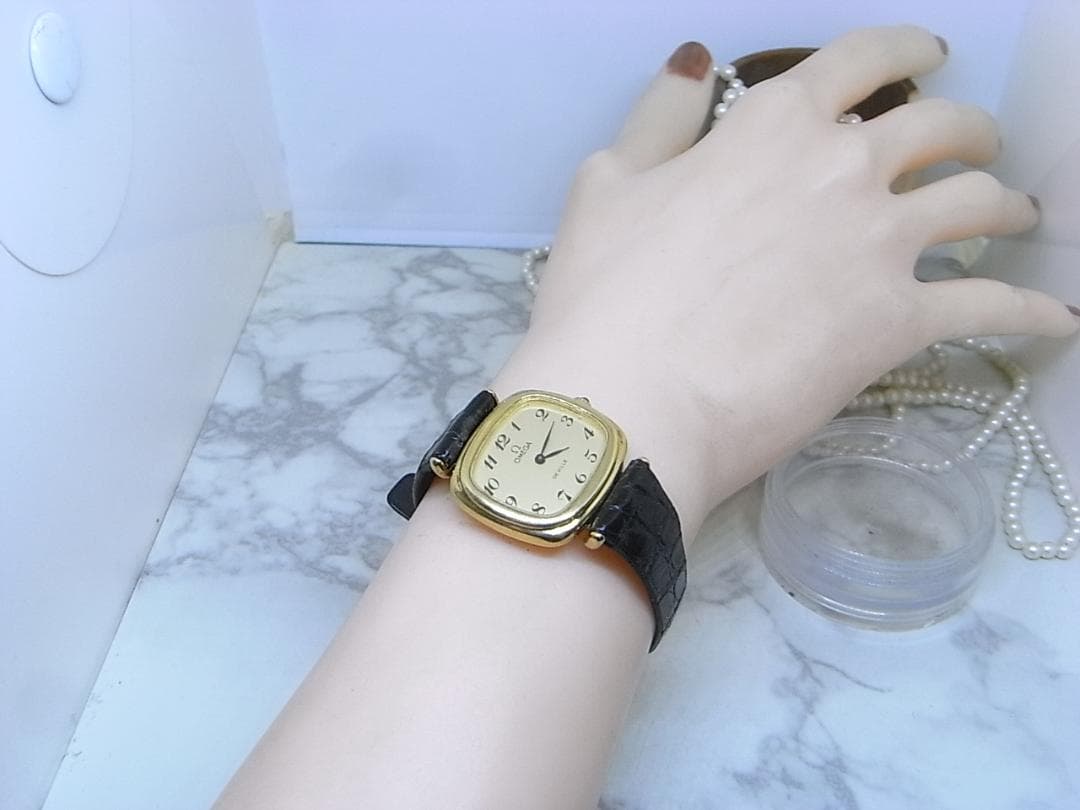 ふりゃ様　ヴィンテージ　OMEGA　オメガ　Silver925　手巻きレディース