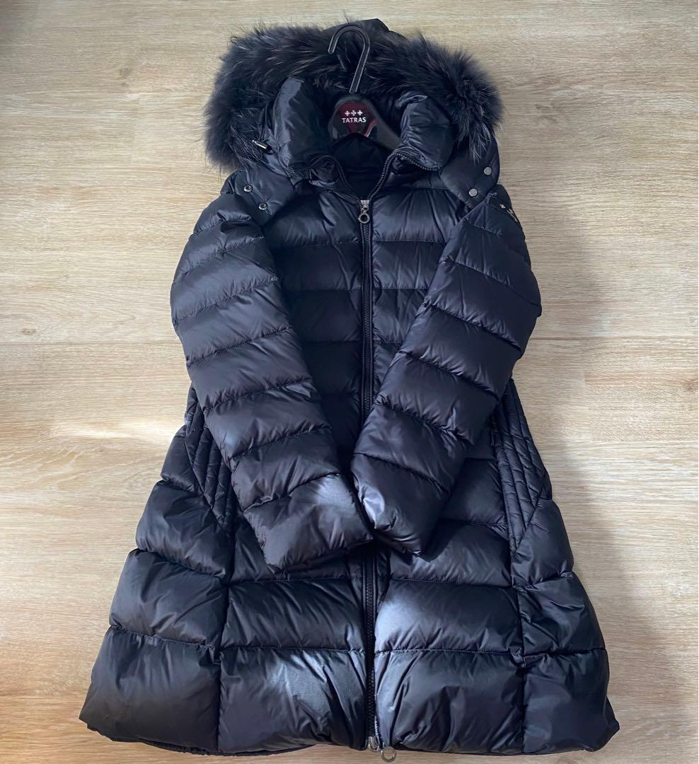 新品 22AW TATRAS サルマ ダウンコート ブラック 02ハンガー付