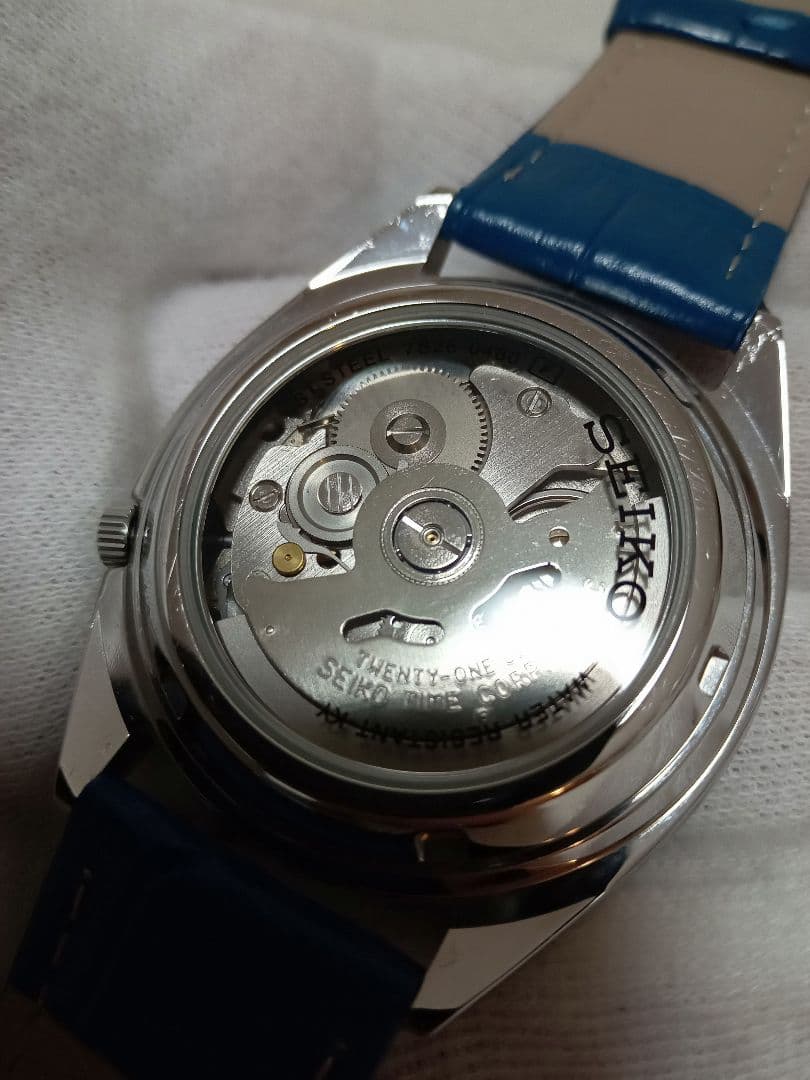 松*ん様 SEIKO5　AUTOMATIC　機械式自動巻　7S26　ネイビー　未