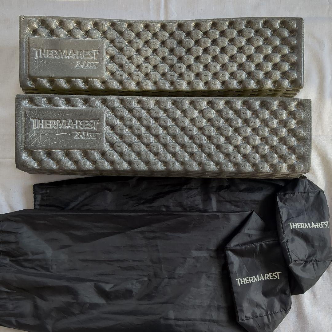 THERMAREST サーマレスト Zライトソル 2個セット 収納袋 ケース付き