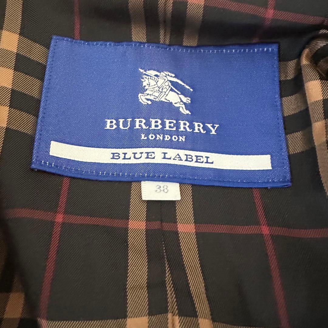 Burberry バーバリーブルーレーベル　ウール100%コート