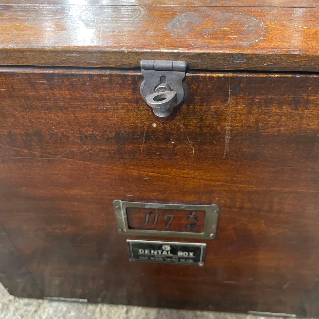 レア　古い歯医者さんの道具箱　古道具