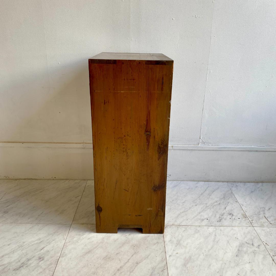 昭和レトロ 木製 収納棚 本棚 キャビネット 古道具 アンティーク 食器棚 書庫