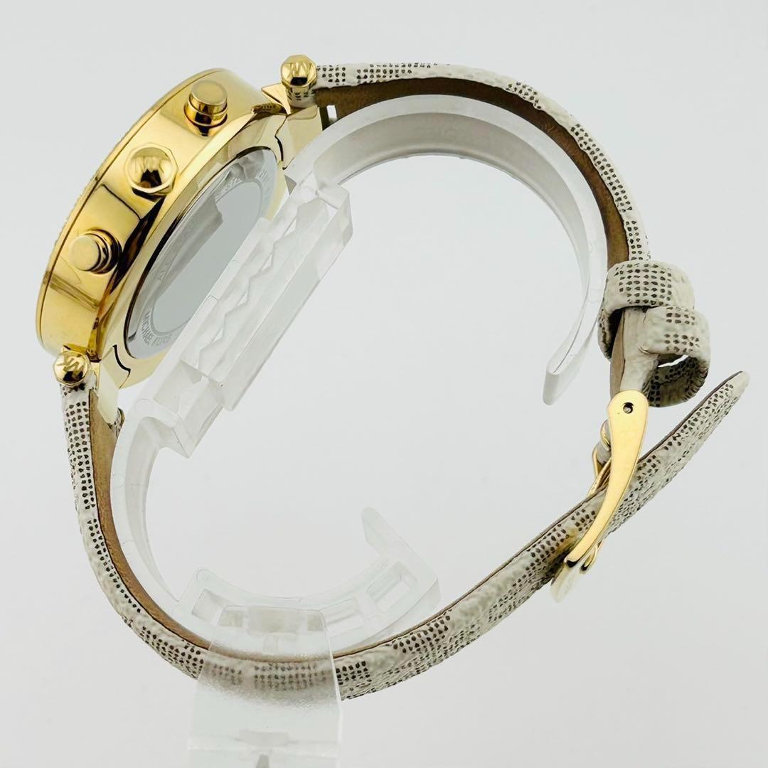 【希少/電池交換済】 MICHAEL KORS 腕時計　デイト　クロノグラフ