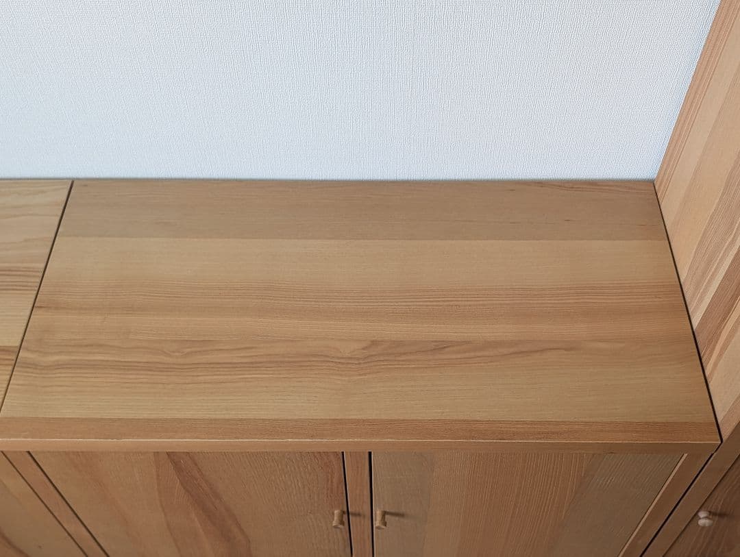 木製収納 ナチュラルウッド 2扉 IKEA Traby（⑤右）