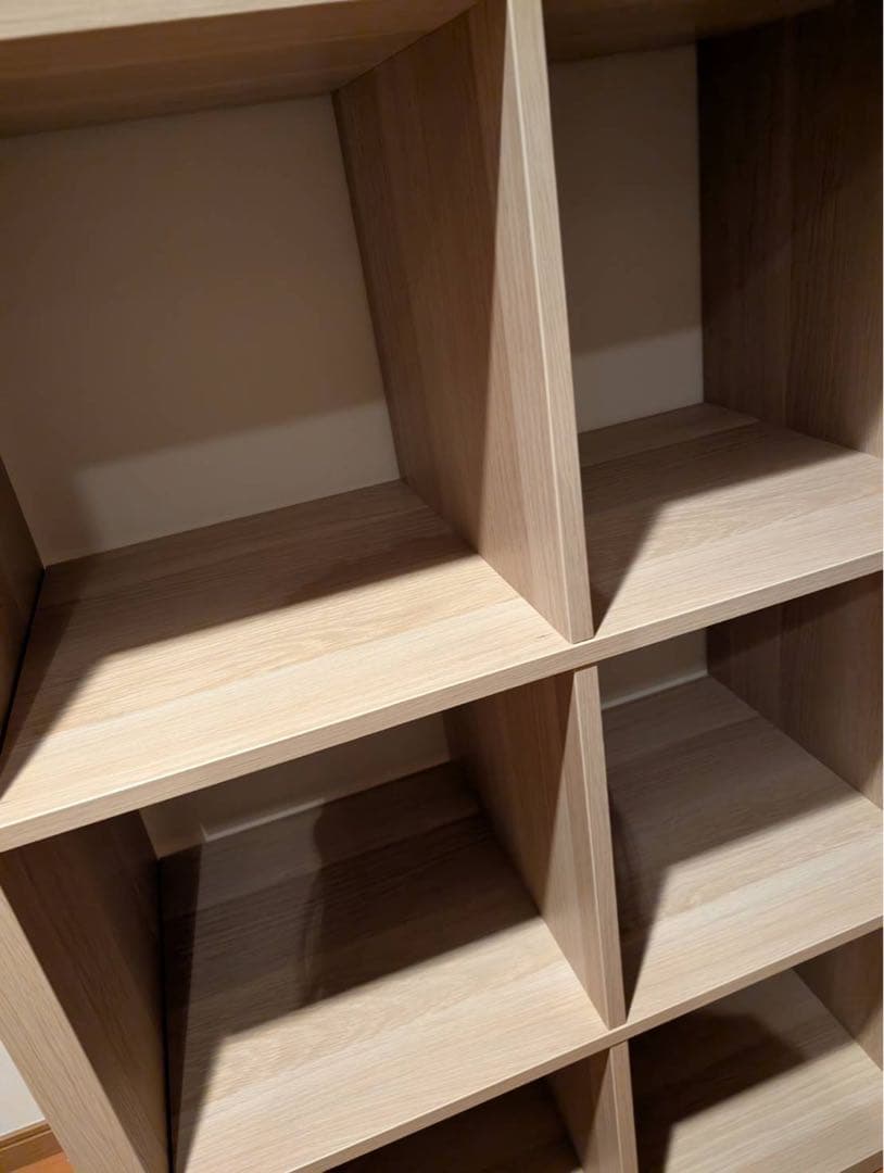 【購入前にコメント】IKEA イケア カラックス 扉 シェルフ 棚家具 ウッド