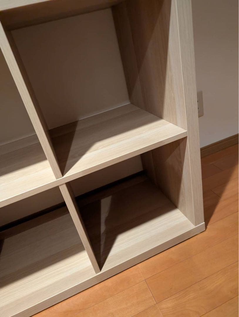 【購入前にコメント】IKEA イケア カラックス 扉 シェルフ 棚家具 ウッド