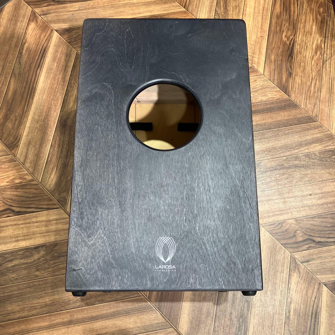 LAROSA カホン 黒 標準サイズ　専用ケース付き