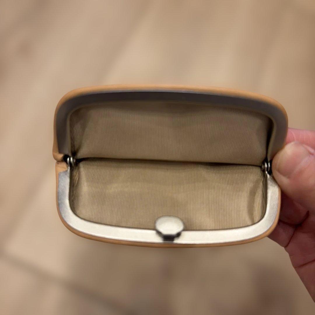 【クマさま専用】Hender Scheme ベージュがま口ケース