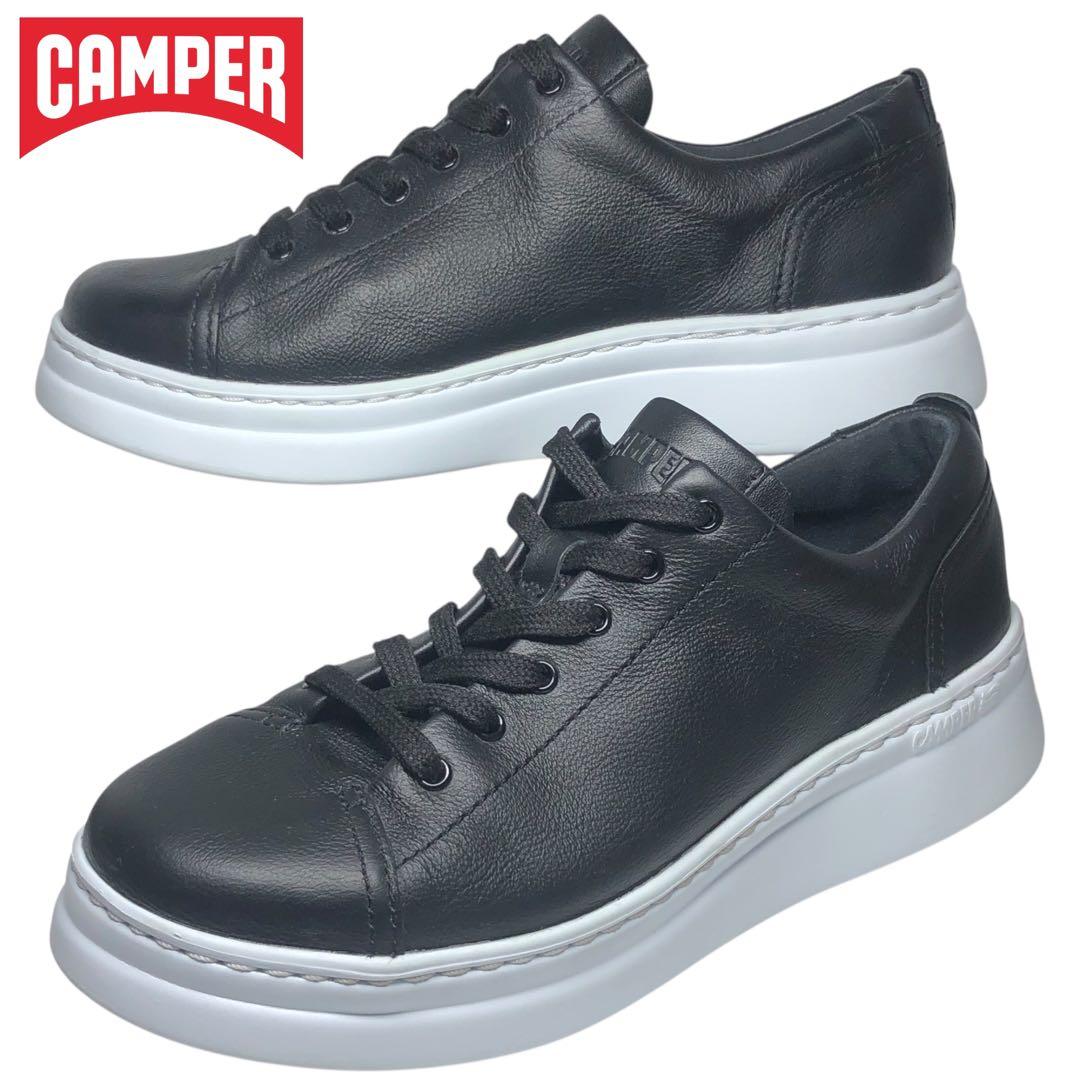 極美品 CAMPEL カンペール ランナーアップ レザースニーカー 超軽量