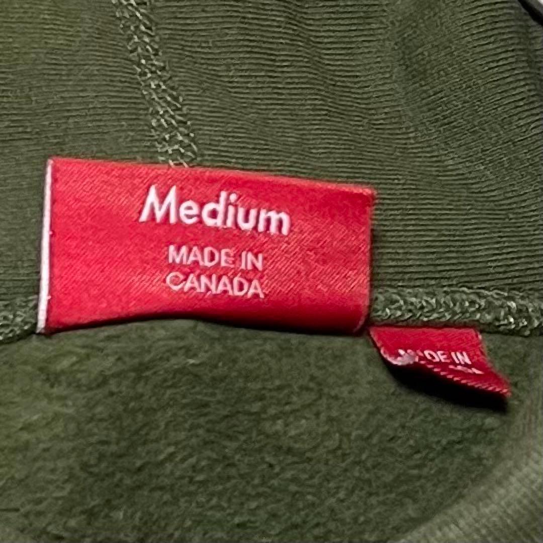 2112【人気Lサイズ】シュプリーム♤刺繍ビッグロゴ　パーカー希少カラー即完売品