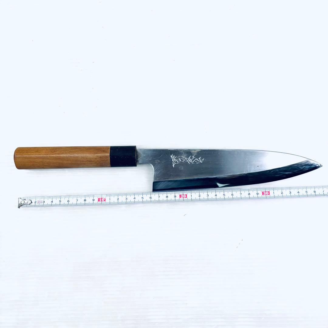 【研ぎ済み】新潟三条　忠房　鋼　身卸し包丁　大型　刃渡り21cm