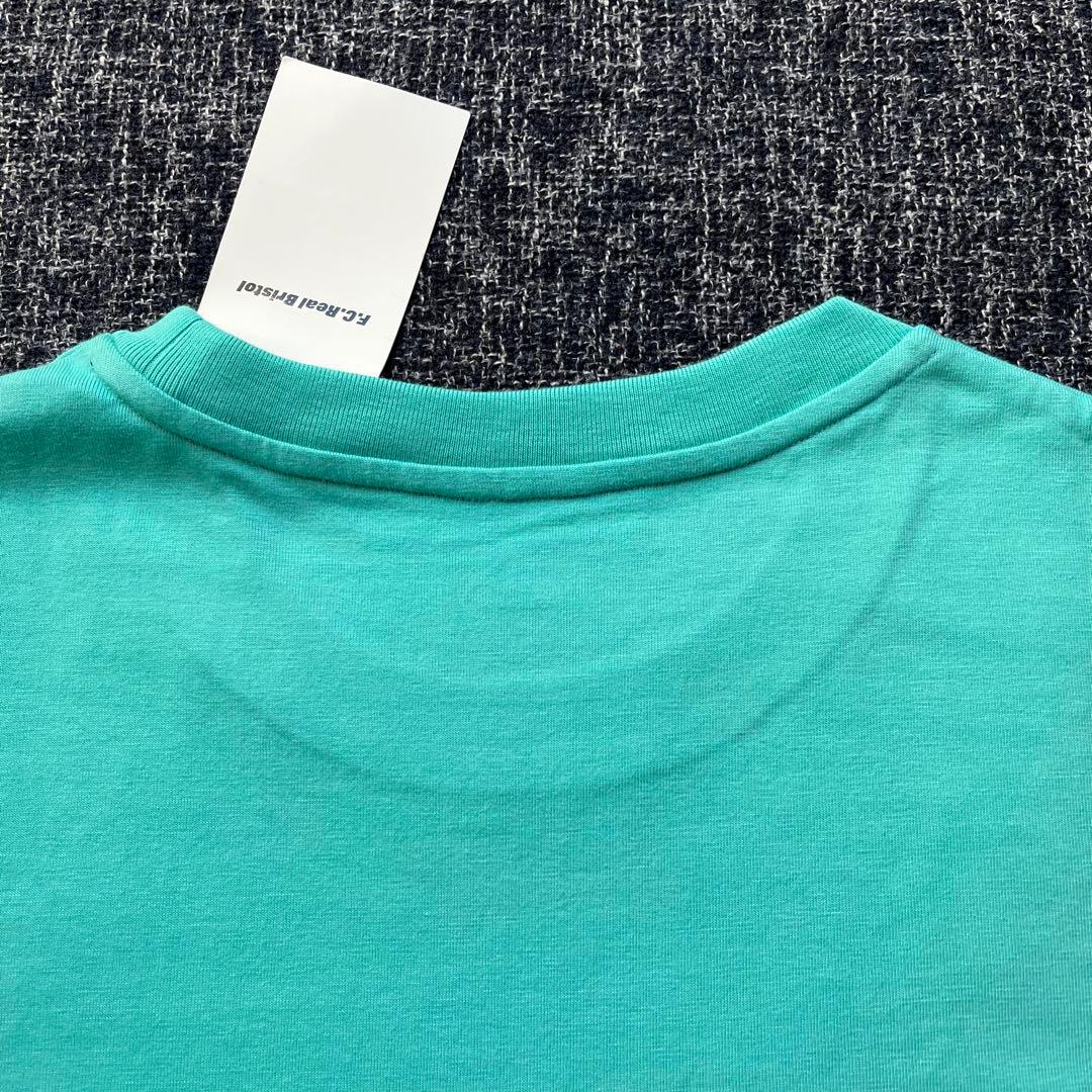 [XL]新品未使用タグ付きF.C.Real Bristol ターコイズ Tシャツ