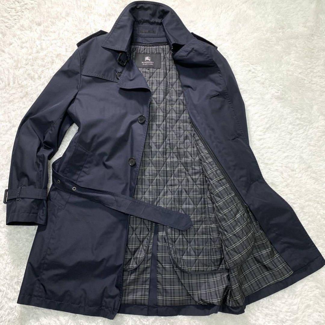 【美品・Lサイズ】BURBERRY BLACK LABEL トレンチコート