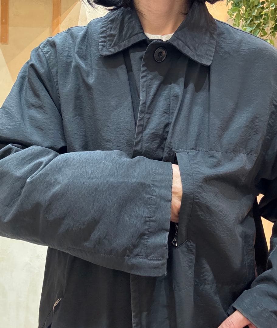 DKNY 90s ライナー付きコットンナイロンコート ブラック Lサイズ