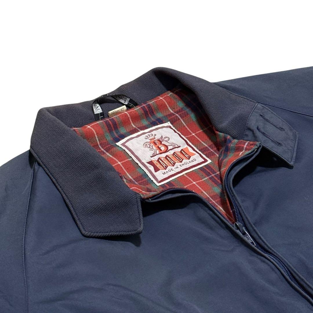 90s バラクータ Baracuta G9 ハリントンジャケット ネイビー L