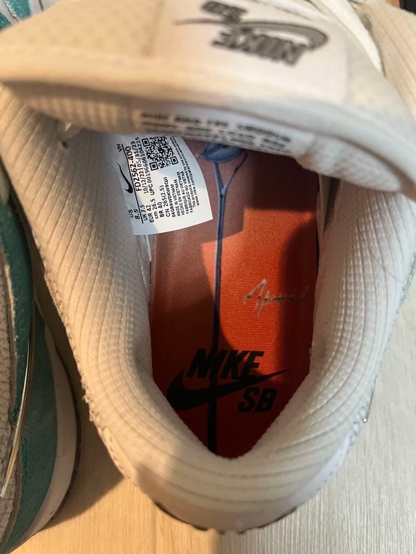 大*魂様 APRIL × Nike SB Dunk Low Pro QS 26.