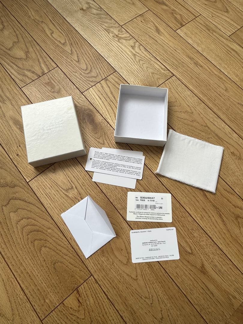 しん Maison Margiela ブラウン マネークリップ　マルジェラ