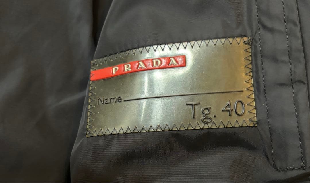 【美品】PRADA プラダスポーツ　ナイロンコート 40