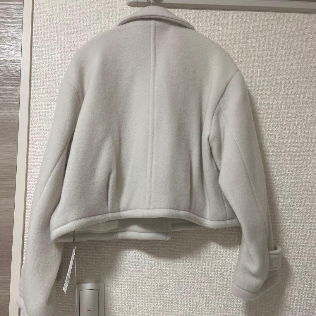 【未着用・タグ付き】snidel ウールシャギーショート ダッフル コート