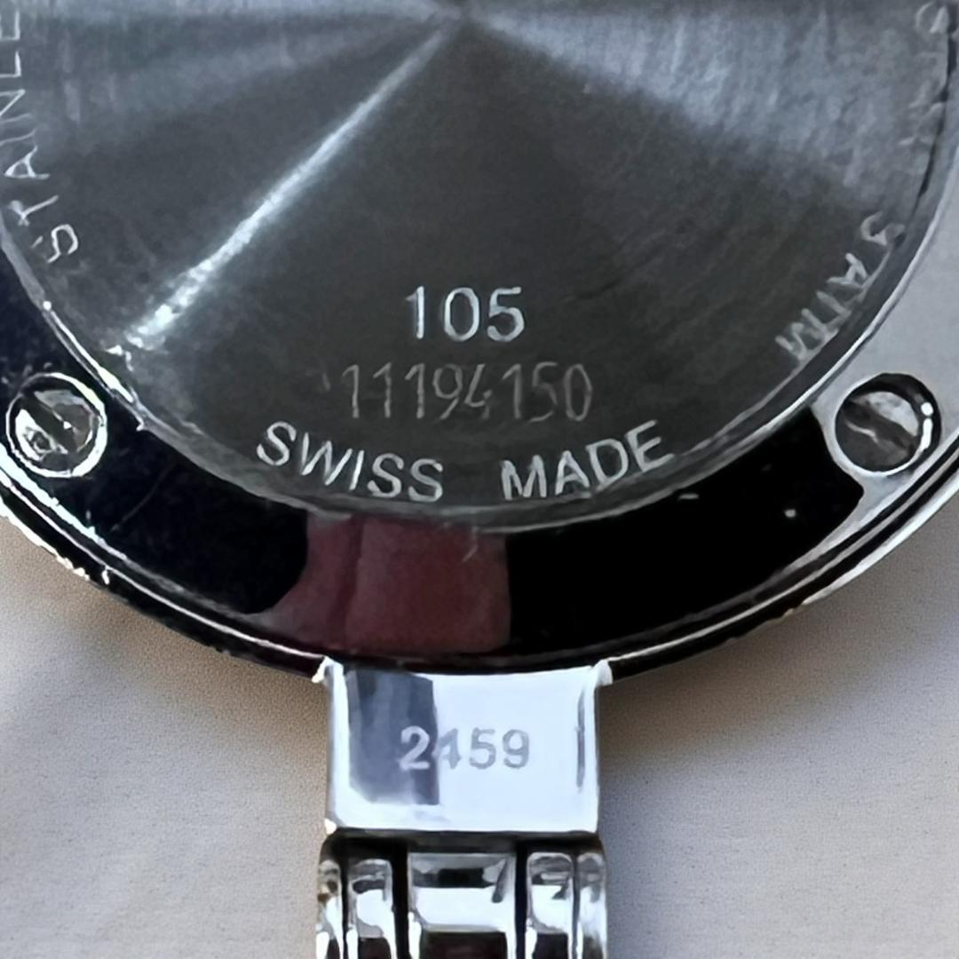 【不動品】GUCCI 腕時計　105　バングルウォッチ　ガーネットベゼル